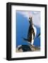 Gentoo Penguin Calling-Paul Souders-Framed Photographic Print