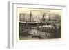 Genua, Norddeutscher Lloyd Bremen, Dampfer Goeben-null-Framed Giclee Print