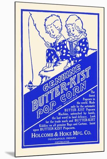 Genuine Butter-Kist Pop Corn-null-Mounted Art Print