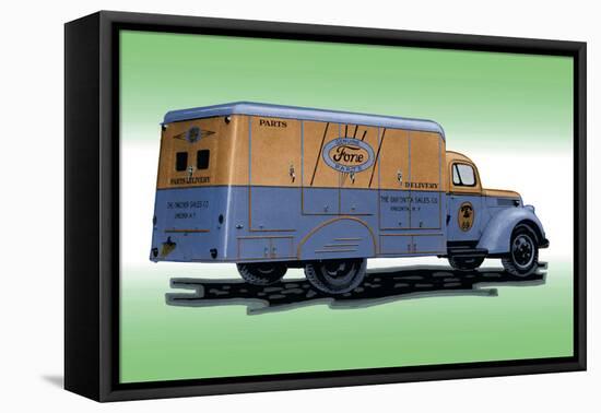 Genuine Fone Truck-null-Framed Stretched Canvas