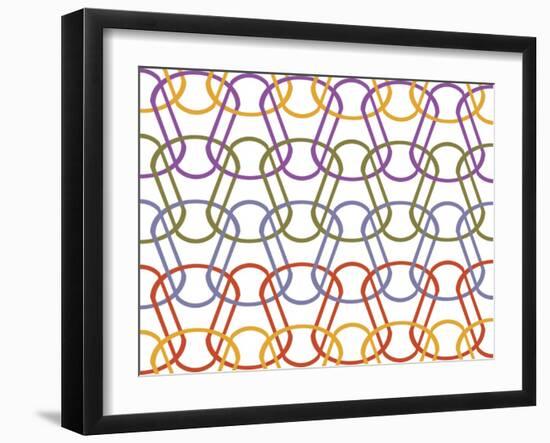 Geo 1 C-Mindy Howard-Framed Giclee Print