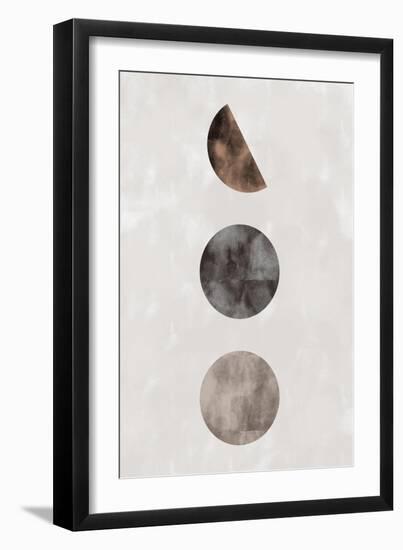 geo_3 amigos_002_brown-1x Studio II-Framed Giclee Print