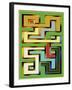 Geo 9-Art Deco Designs-Framed Giclee Print