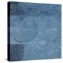 Geo Abstract Blue Hues-Denise Brown-Stretched Canvas