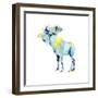 Geo Animal III-Grace Popp-Framed Art Print