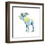 Geo Animal III-Grace Popp-Framed Art Print