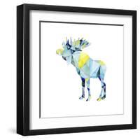 Geo Animal III-Grace Popp-Framed Art Print