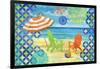 Geo Beach III-Paul Brent-Framed Art Print