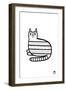 Geo Cat-Jane Foster-Framed Art Print