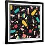 Geo Cocktails-Elizabeth Caldwell-Framed Giclee Print