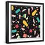 Geo Cocktails-Elizabeth Caldwell-Framed Giclee Print