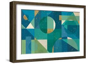 Geo Contour I-Veronique Charron-Framed Art Print