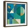 Geo Contour II-Veronique Charron-Framed Art Print