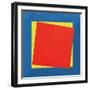 Geo Core Bright Primary-Avery Tillmon-Framed Art Print