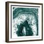 Geo Emerald-Kimberly Allen-Framed Art Print