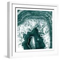 Geo Emerald-Kimberly Allen-Framed Art Print