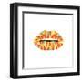 Geo Lips-Milli Villa-Framed Art Print