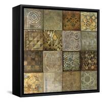 Geo Mosaic-Edwin Douglas-Framed Stretched Canvas