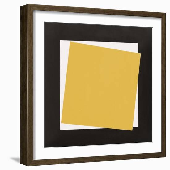 Geo Natural Core Yellow Crosby-Avery Tillmon-Framed Art Print