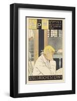 Geo P. Humphrey, The Old Book Man-M^ Louise Stowell-Framed Art Print