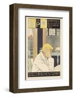 Geo P. Humphrey, The Old Book Man-M^ Louise Stowell-Framed Art Print