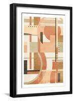 Geo Puzzle Boho Style Mate-Milli Villa-Framed Art Print