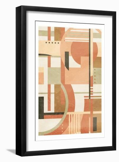 Geo Puzzle Boho Style Mate-Milli Villa-Framed Art Print