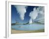 Geo-Thermal Power Plant in the Svartsengi Area, Svartsengi, Iceland, Polar Regions-Robert Francis-Framed Photographic Print