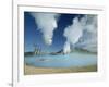 Geo-Thermal Power Plant in the Svartsengi Area, Svartsengi, Iceland, Polar Regions-Robert Francis-Framed Photographic Print