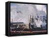 Geo-Thermal Power Plant, Svartsengi, Iceland-Kim Hart-Framed Stretched Canvas