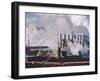 Geo-Thermal Power Plant, Svartsengi, Iceland-Kim Hart-Framed Photographic Print