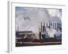 Geo-Thermal Power Plant, Svartsengi, Iceland-Kim Hart-Framed Photographic Print