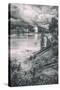 Geo Thermal Riverside Scene, Yellowstone River-Vincent James-Stretched Canvas