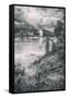 Geo Thermal Riverside Scene, Yellowstone River-Vincent James-Framed Stretched Canvas