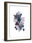 Geo Triangles SoftLuxe-Urban Epiphany-Framed Art Print