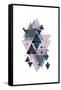 Geo Triangles SoftLuxe-Urban Epiphany-Framed Stretched Canvas