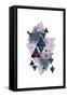 Geo Triangles SoftLuxe-Urban Epiphany-Framed Stretched Canvas