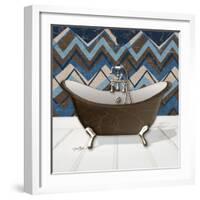 Geo Tub 2-Diane Stimson-Framed Art Print