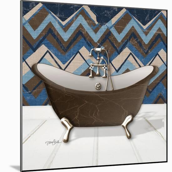 Geo Tub 2-Diane Stimson-Mounted Art Print