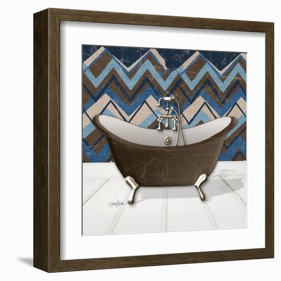 Geo Tub 2-Diane Stimson-Framed Art Print