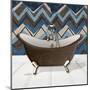 Geo Tub 2-Diane Stimson-Mounted Art Print