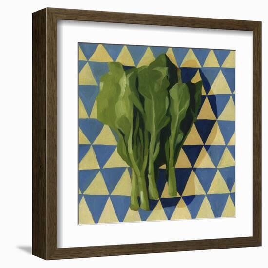 Geo Veggies I-Emma Scarvey-Framed Art Print