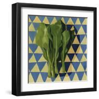 Geo Veggies I-Emma Scarvey-Framed Art Print