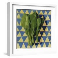 Geo Veggies I-Emma Scarvey-Framed Art Print