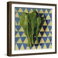 Geo Veggies I-Emma Scarvey-Framed Art Print