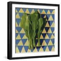 Geo Veggies I-Emma Scarvey-Framed Art Print