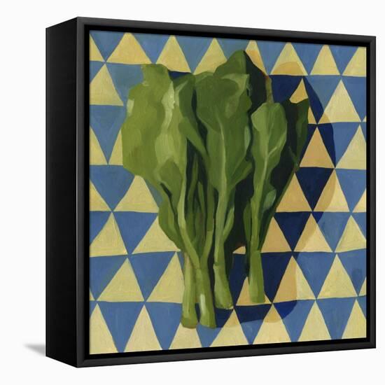 Geo Veggies I-Emma Scarvey-Framed Stretched Canvas