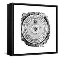 Geocentric or Earth-Centred Universe, C1617-null-Framed Stretched Canvas