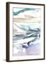 Geode Layers II-Jennifer Goldberger-Framed Art Print