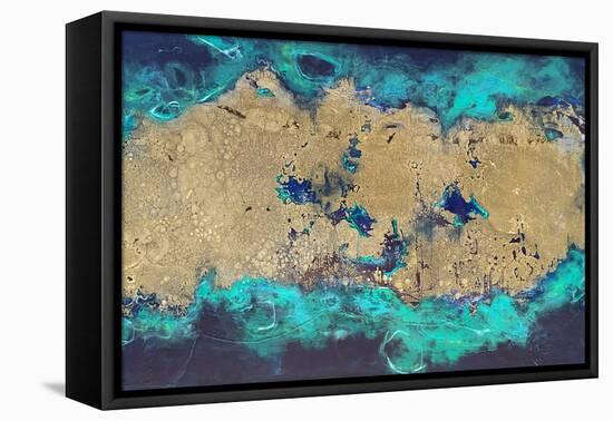 Geode-Catherine Pennington Meyer-Framed Stretched Canvas